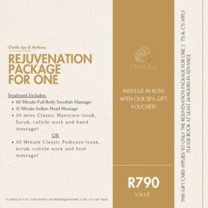 Rejuvenation Package For One