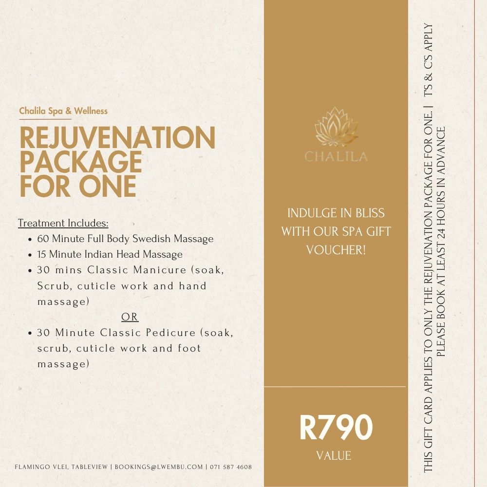 Rejuvenation Package For One